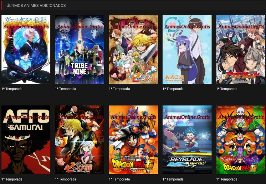 Assistir Animes Online de Graça em HD Dublado e Legendado – Assistir Animes  Online Grátis, O melhor site para se assistir lançamentos de animes em HD  de graça, Todos tipos de animes